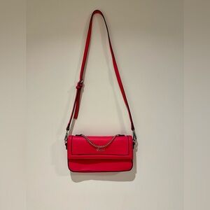 GUESS Convertible Crossbody Bag Pink